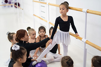 Выступления юных балерин «Coppelia» в Новосибирске